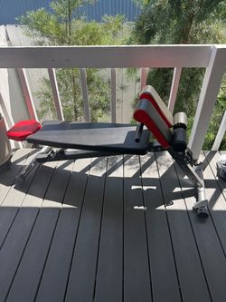 Workout bench