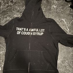 Cough Syrup Rhinestone Hoodie