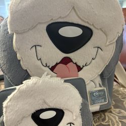 Max The Little Mermaid Loungefly Mini Backpack With Wallet