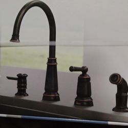 Moen Edison Kitchen Faucet Model 87042 BRB