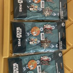 Starwars Pins Started Sets