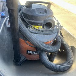 Ridgid Shop vac Working 