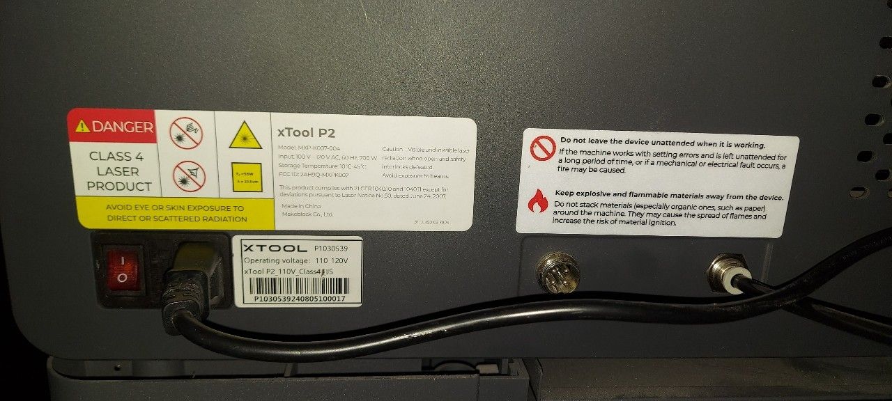 P2 Xtool Laser Engraver