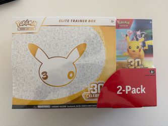 2pk 30th Anniversary Pokemon