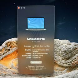 2018 MacBook Pro 15 Inch (read description)