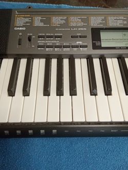 Casio piano lk 265