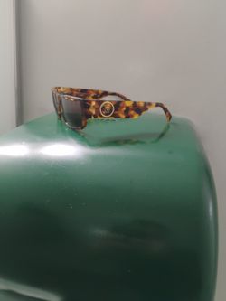 Bad Ass Versace Sunglasses Tortoise Shell Color Like New Gold Embebed In Arms Must Sell Today $50