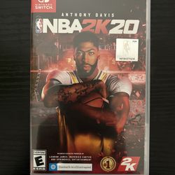 NBA2K20 Official Game Nintendo Switch