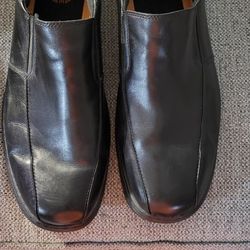 Mens Leather DUNHAM Slip-on Shoes