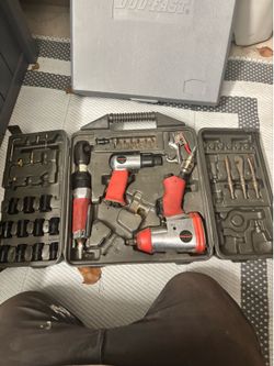Air tool cabinet