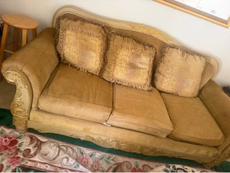 Ornate Sofa & Loveseat Set