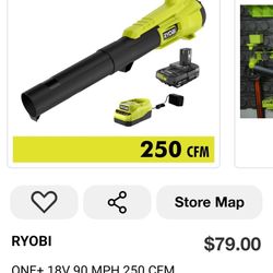 Leaf Blower/Sweeper with Battery