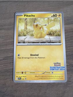 Illustration Contest 2024 Pikachu Promo (35+ Available)