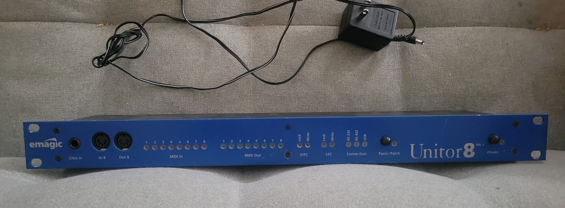 emagic unitor 8 usb midi interface 8x8