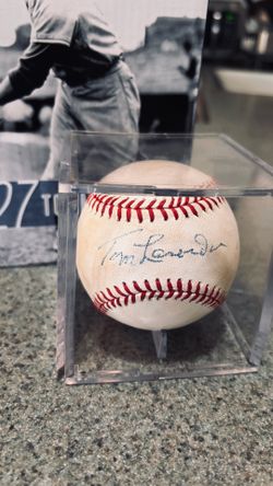 Baseball signed