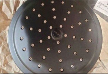 Moen Fina 2.5 GPM Rainshower Shower Head with Immersion Technology In Matte Black