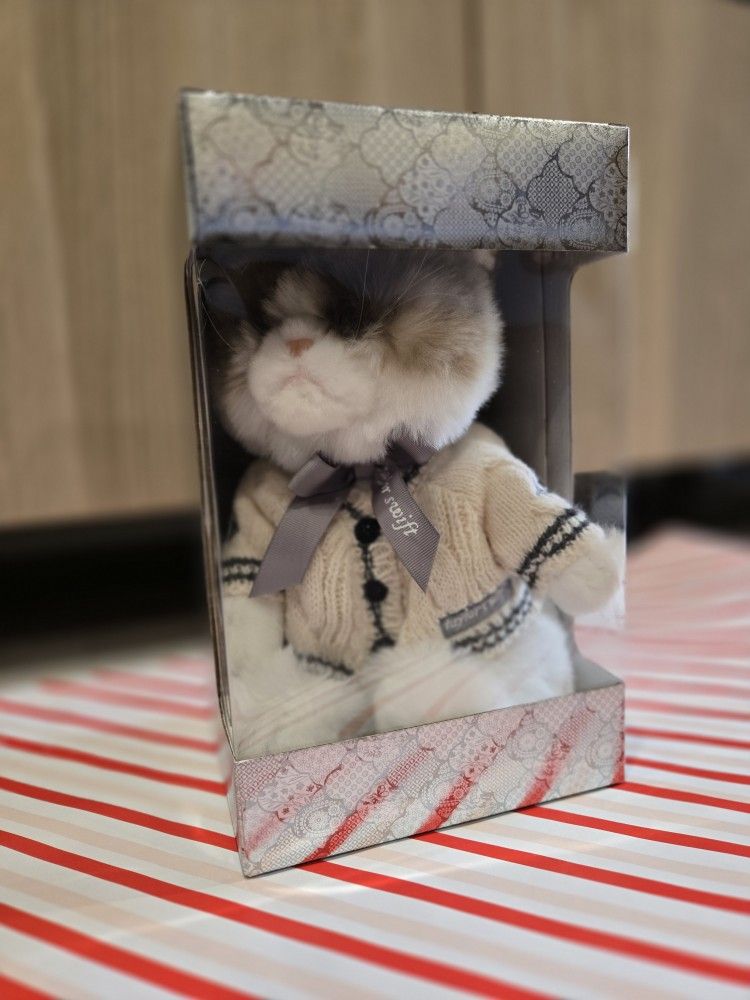 Taylor Swift Folklore Album Cardigan Plush Cat Authentic