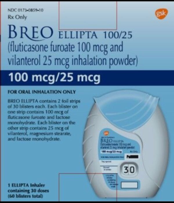 Breo Ellipta 100 25 For Sale In Woodland Hills Ca Offerup