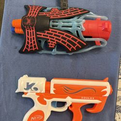 Free Nerf Roblox Gun& Spider Man Arm Dart Shooter