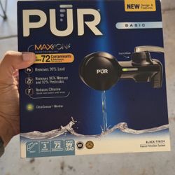 PUR Basic Faucet Filtration System - Black Finish