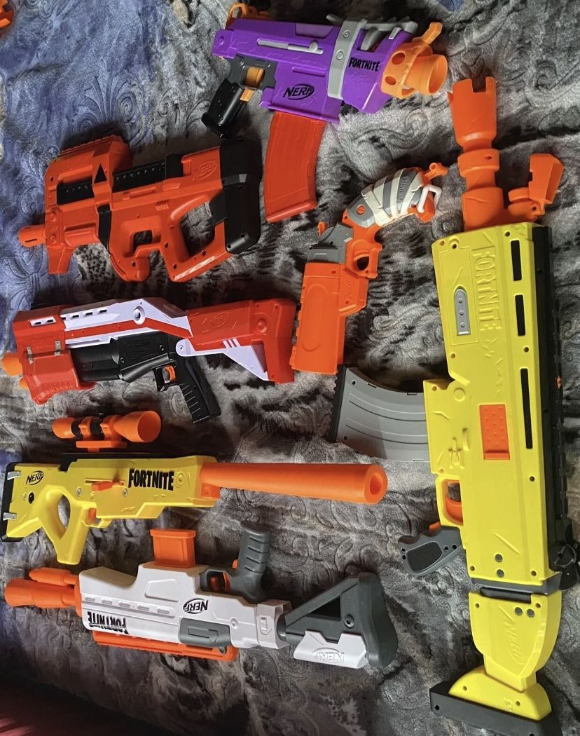 Nerf Blasters Different Types