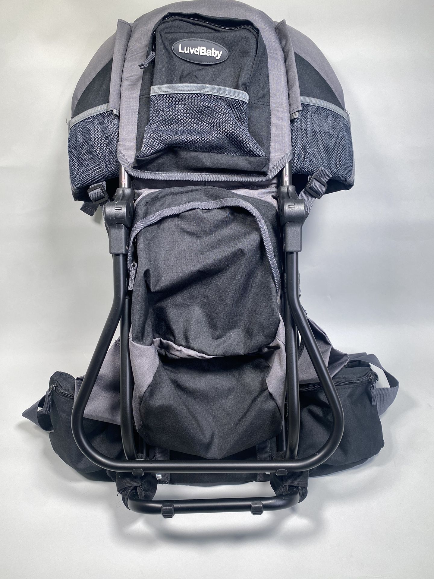 Luvdbaby Premium Baby Backpack Carrier for Hiking - Baby Carrier Backpack for Toddlers - Ergonomic Hiking Child Carrier Backpack