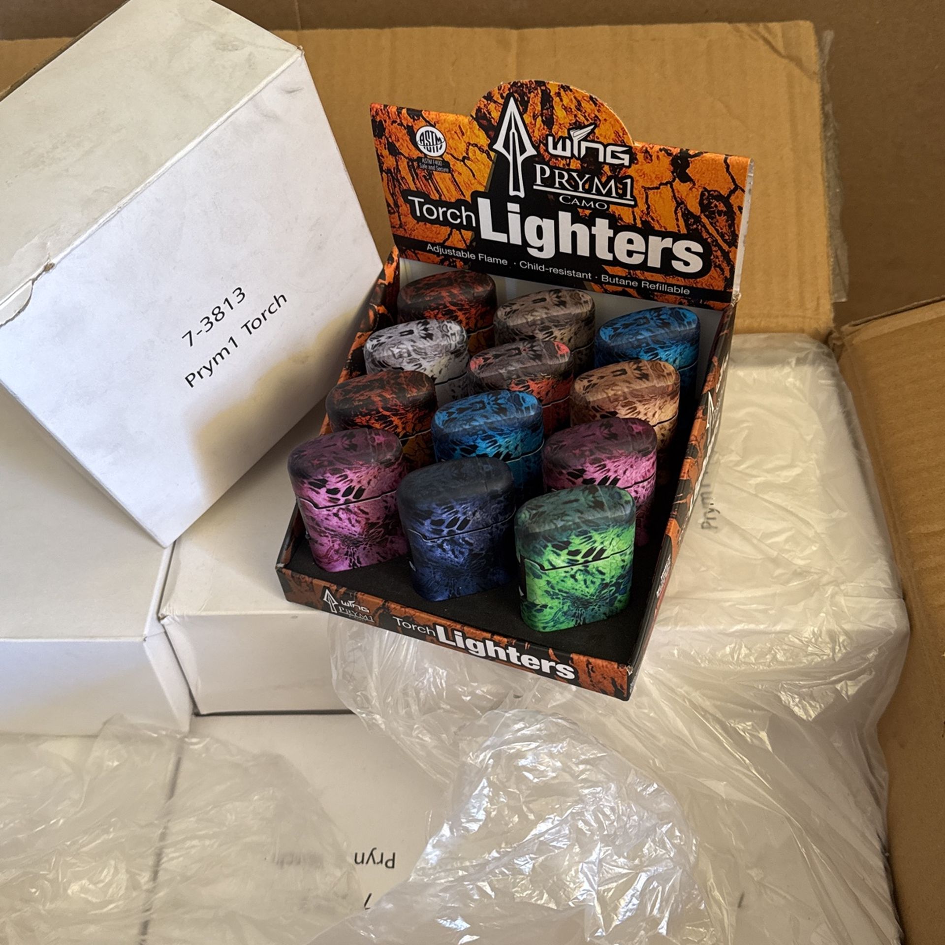 12 pack torch lighters