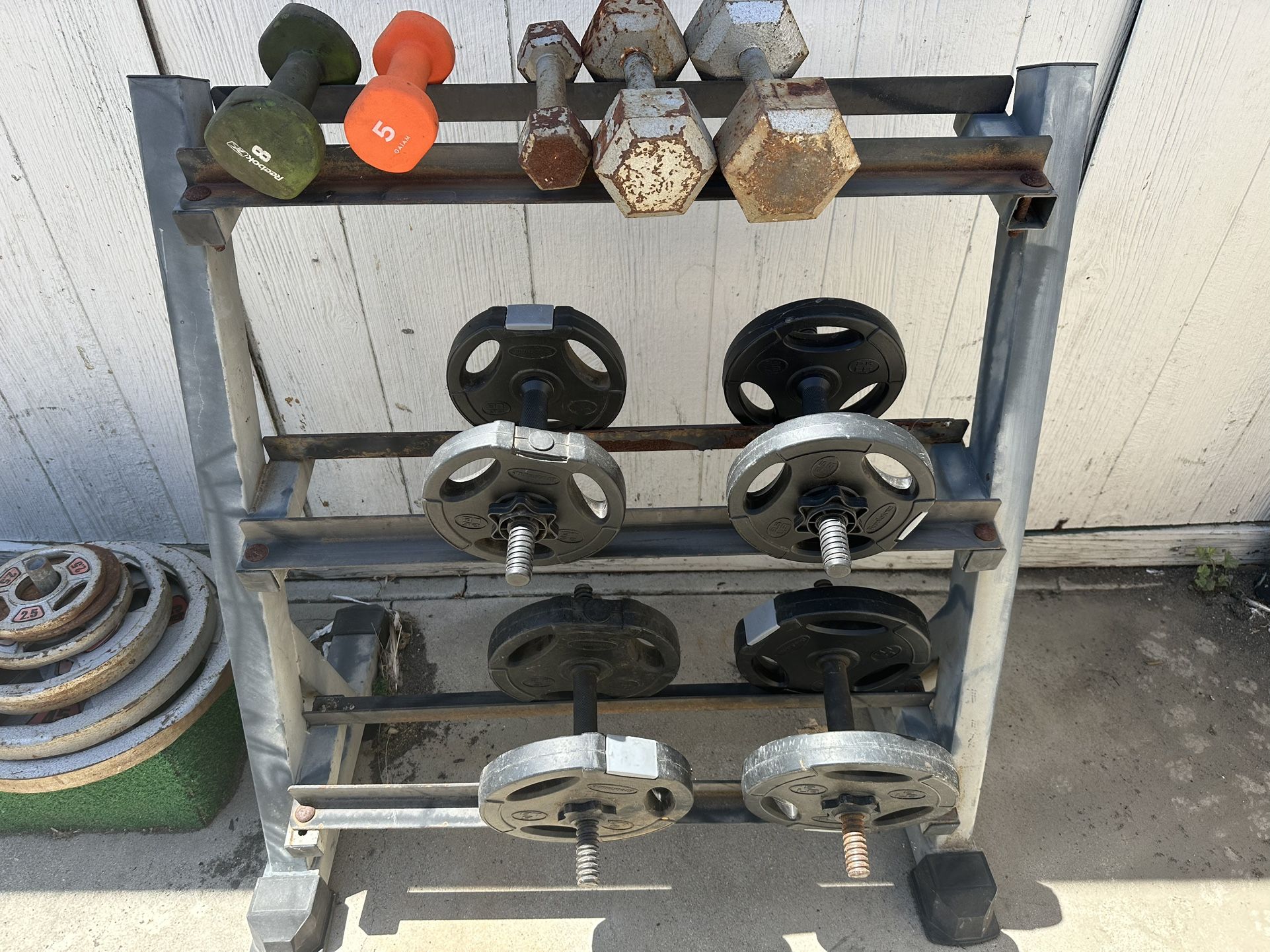 Weights And Rack