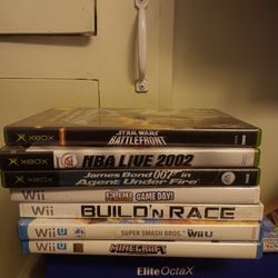 !! Wii Video Games  With Manuel 10.00 Each Firm Price 