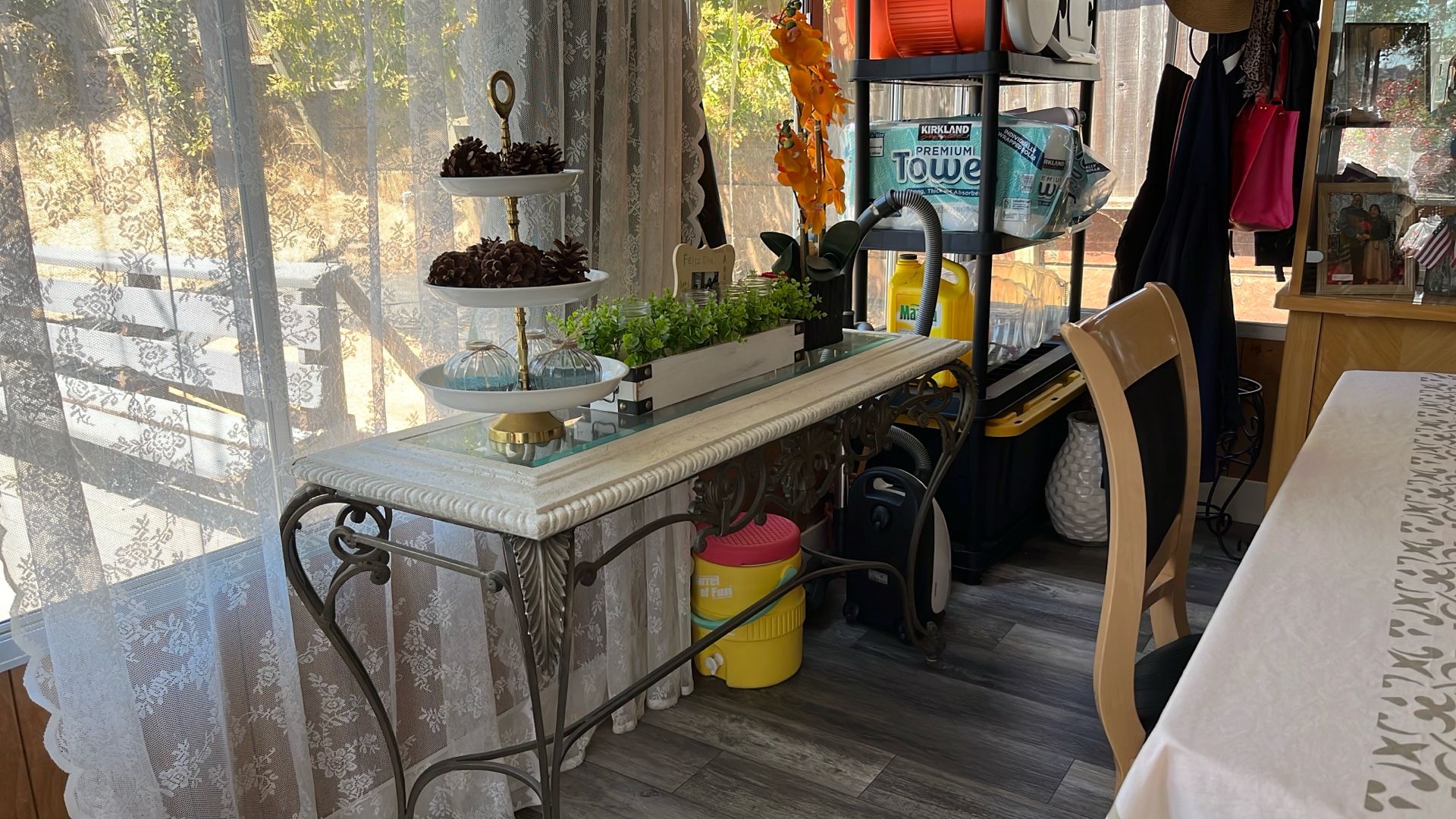 Console glass Table