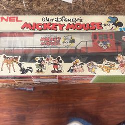 Complete Set In Boxes Lionel Micky Mouse Trainer