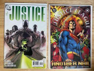 DC Comics Justice League Comic Book Lot