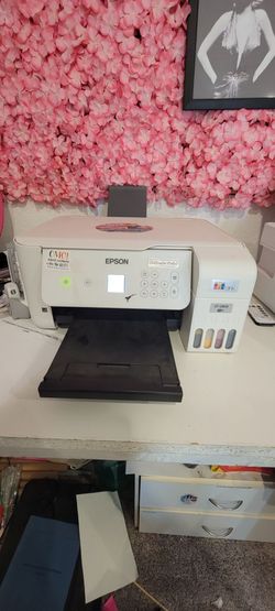 Epson EcoTank ET-2803 converted to a sublimation printer.
