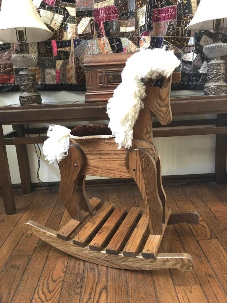 Vintage Rocking Horse $60