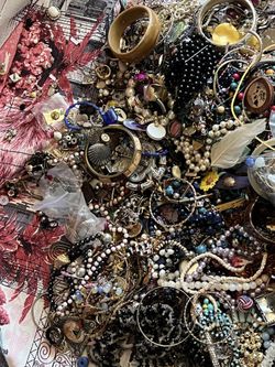Huge Mixed Jewelry Lot - Mystery Box - Heavy!