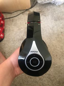 MPOW wireless Bluetooth headphones a lot of bass and loud volume speakers electronic