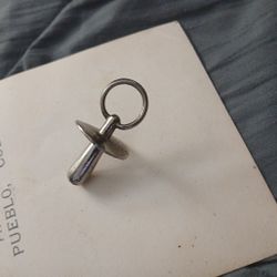 Sterling Silver 9.25 Baby Pacifier 