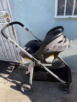 Evenflo Omni Plus Travel System with LiteMax Infant Car Seat, Mylar Gray