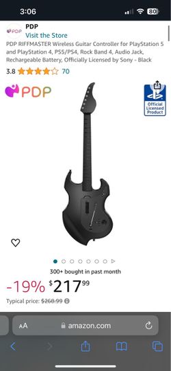 Used ps5/ps4 guitar