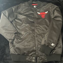 starter bulls jacket
