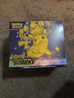 Surging sparks pokemon center etb