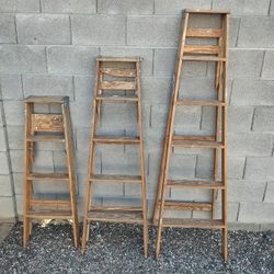 Antique Wood Ladders
