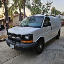 2010 CHEVY EXPRESS 2500 CARGO VAN, CLEAN TITLE, SMOGGED, 2026 SEP TAGS