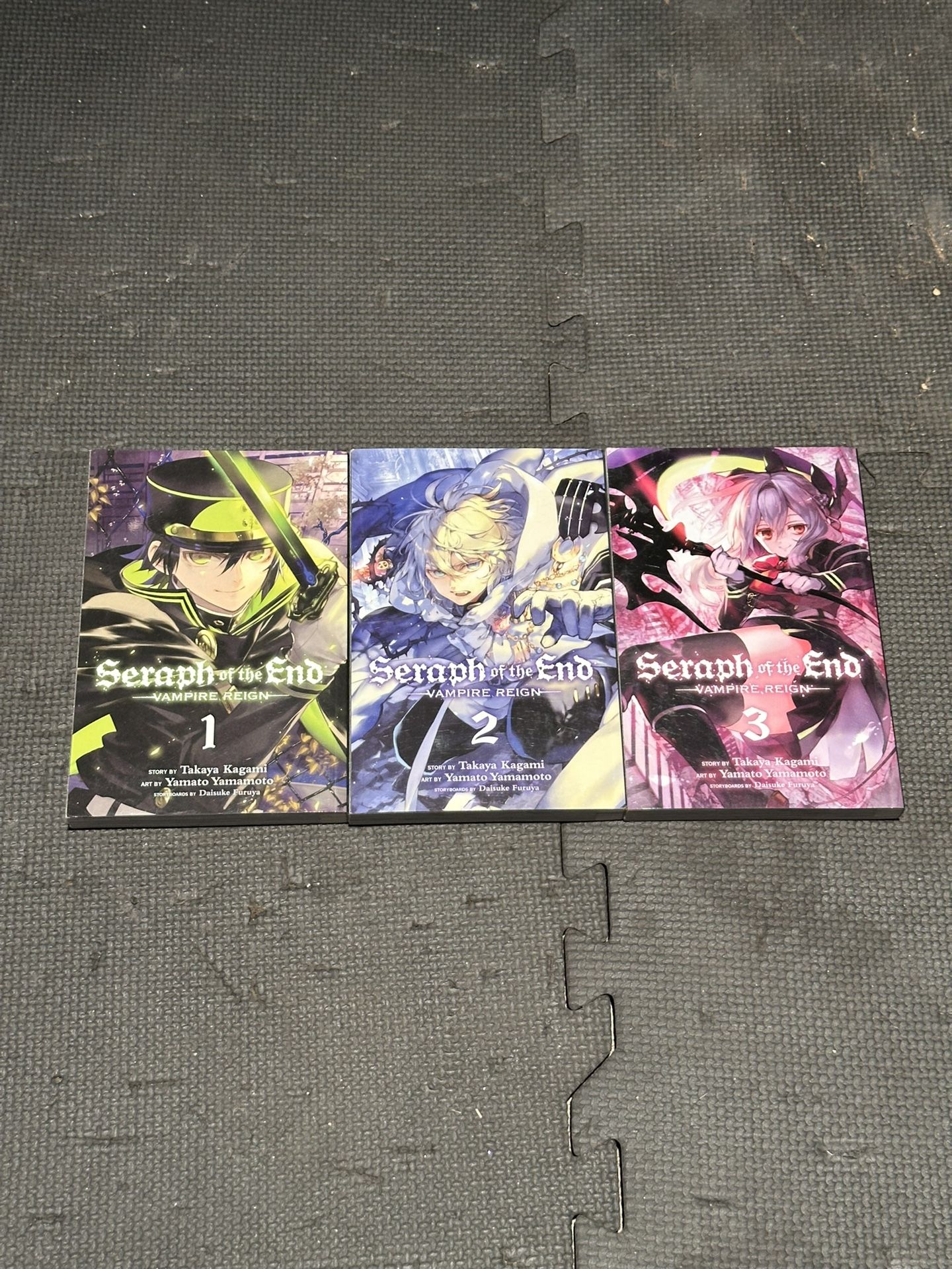 Seraph of the End Manga 1-3