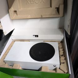 Microsoft Xbox Series S console. 