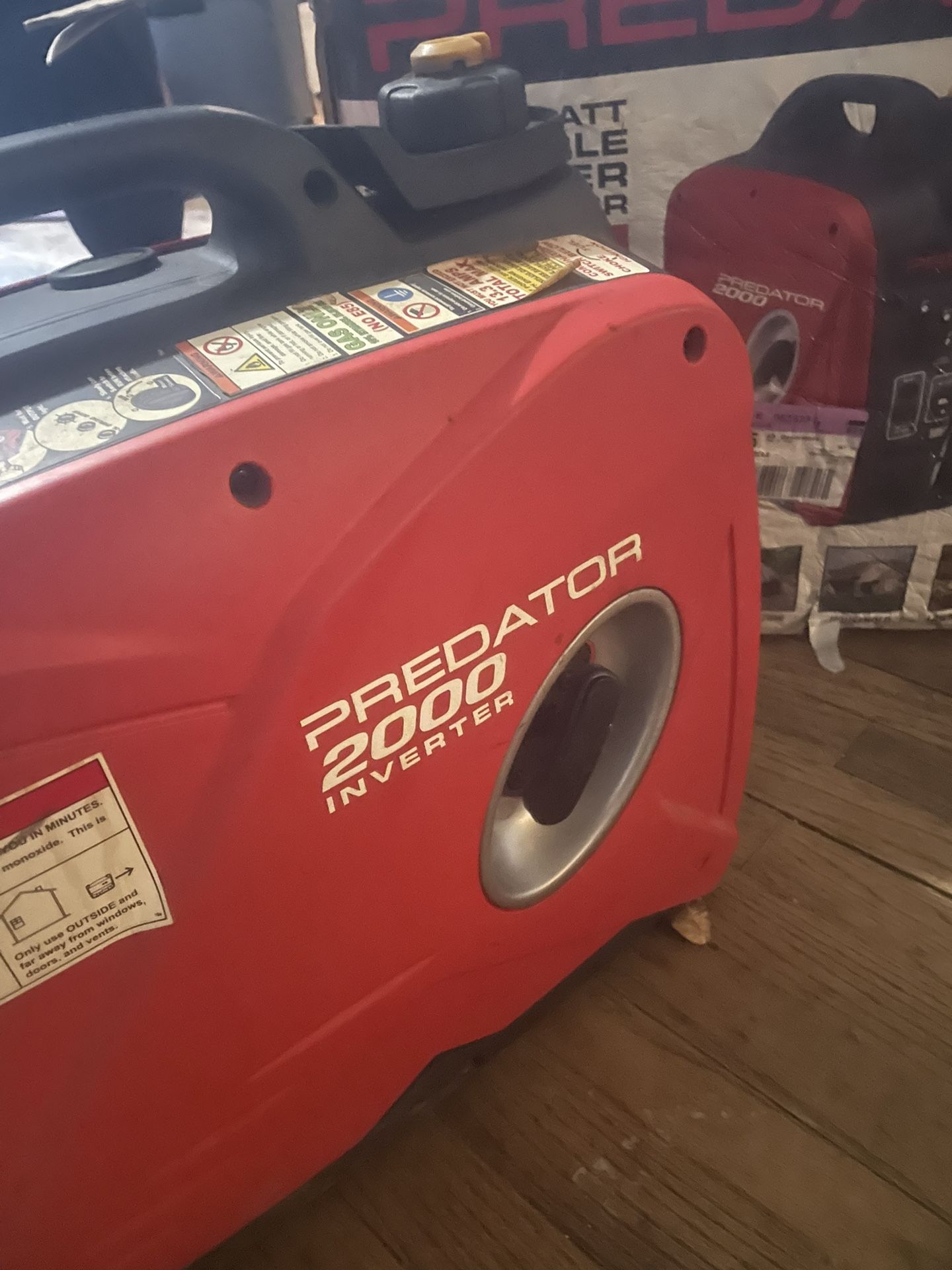 2000 Watt Portable Inverter Generator Super Quiet 200 Firm