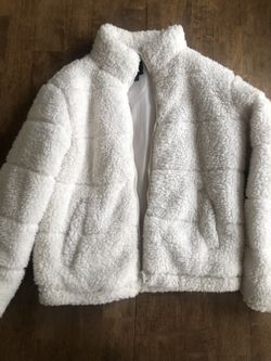 Faux Fur Kid Girl Jacket Size XL 14-16 Year Old