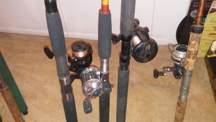 Fishing rods and reels