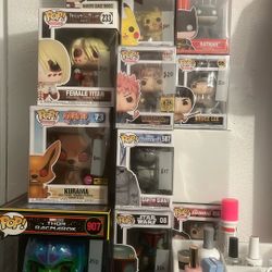 Funko Pops Exclusive , Flocked 