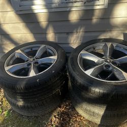 Mustang Tires & Rims – $450   235/50ZR18